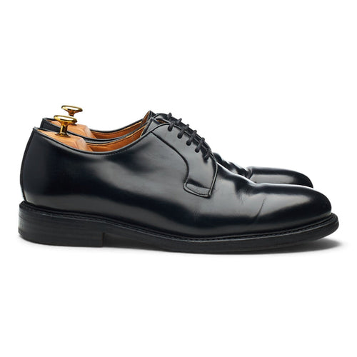 Black Leather Derby UK 8.5