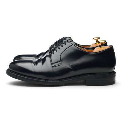 Black Leather Derby UK 8.5