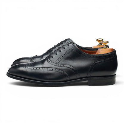Black Leather Oxford Brogues UK 9.5 G