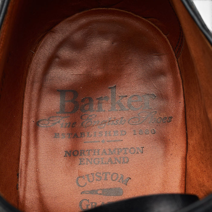 Black Leather Oxford Brogues UK 9.5 G