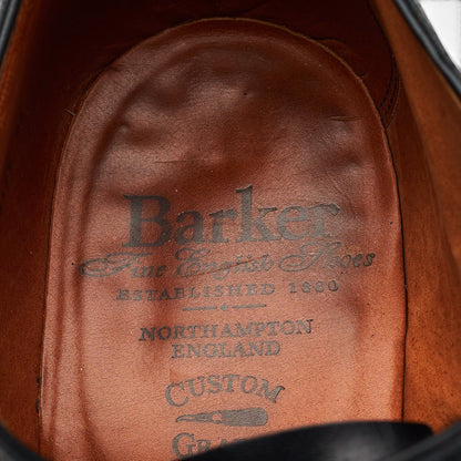 Black Leather Oxford Brogues UK 9.5 G