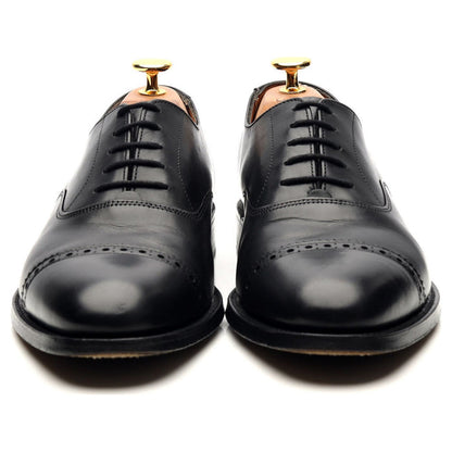 Black Leather Oxford UK 6.5 E