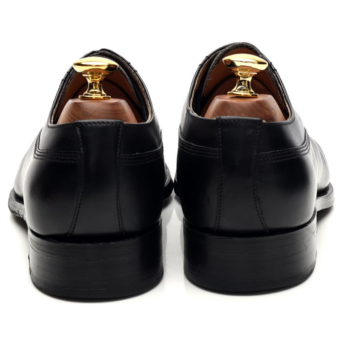 Black Leather Oxford UK 6.5 FX