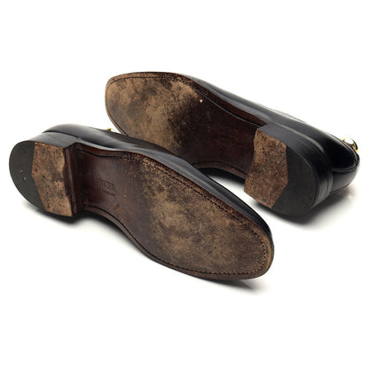 Black Leather Oxford UK 6.5 FX