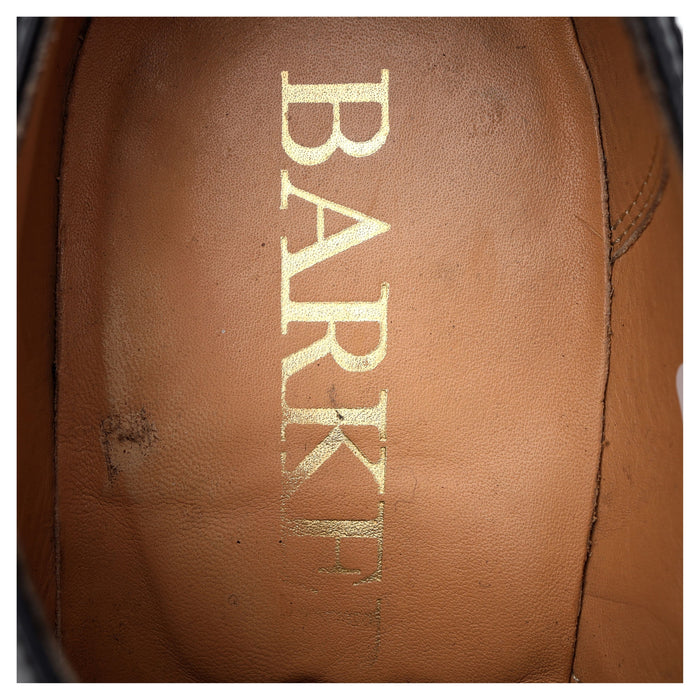 Black Leather Oxford UK 6.5 FX