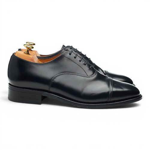 Black Leather Oxford UK 8.5