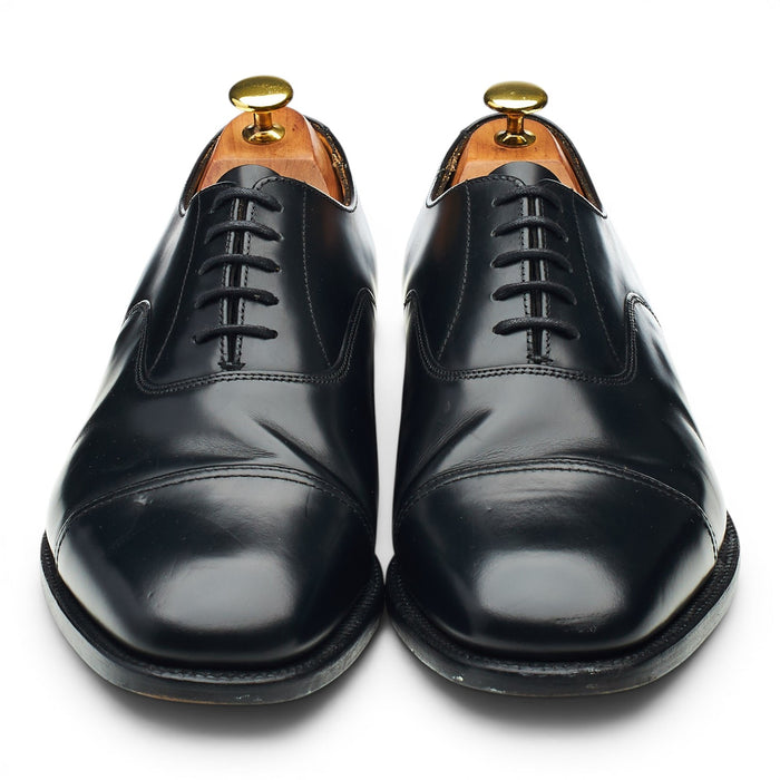 Black Leather Oxford UK 8.5