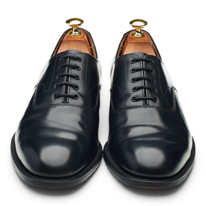 Black Leather Oxford UK 8.5