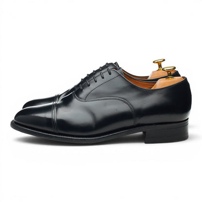 Black Leather Oxford UK 8.5