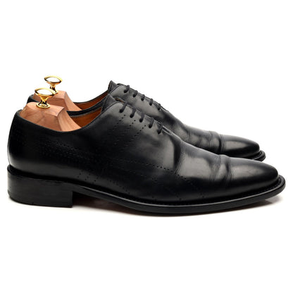Black Leather Wholecut Oxford UK 9