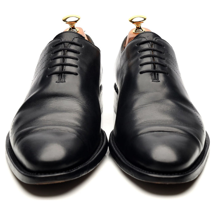 Black Leather Wholecut Oxford UK 9