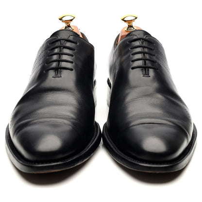 Black Leather Wholecut Oxford UK 9