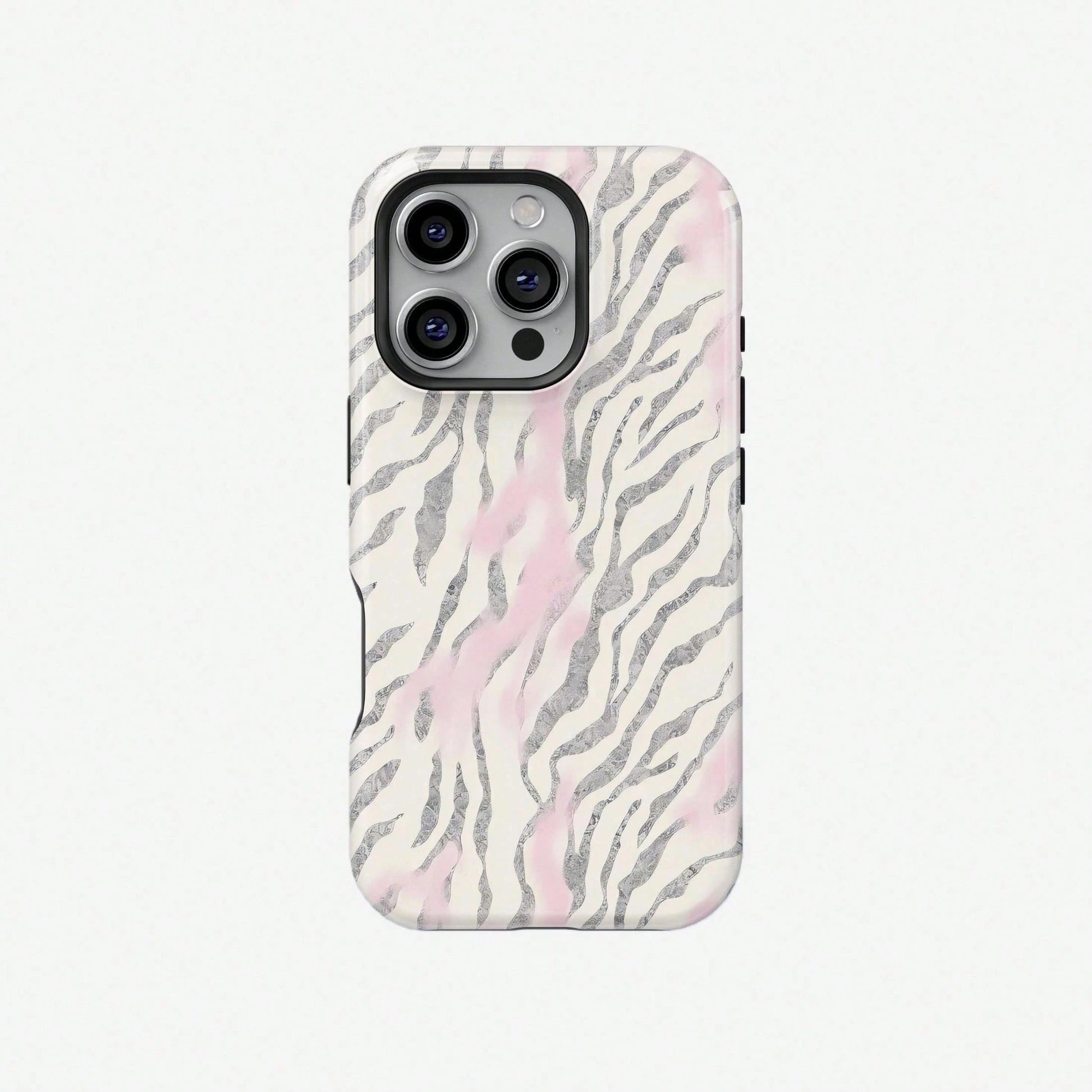 Black Leopard Pattern Fashion Phone Case, Leopard Print Phone Case, Black Leopard Design Phone Case Compatible With IPhone 17, 16e, 15 Pro Max, 14 Plus, 14 Pro, 13, 12, 11 Birthday