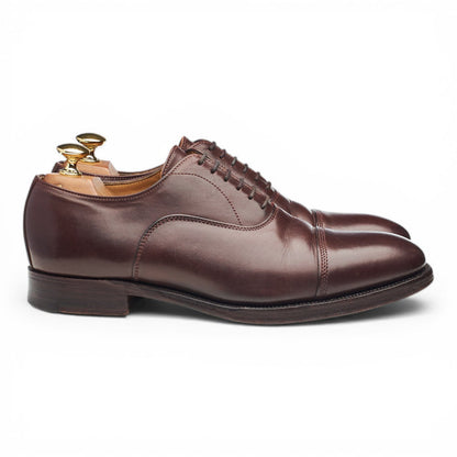 'Bloomsbury' Dark Brown Leather Oxford UK 7 F