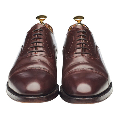 'Bloomsbury' Dark Brown Leather Oxford UK 7 F