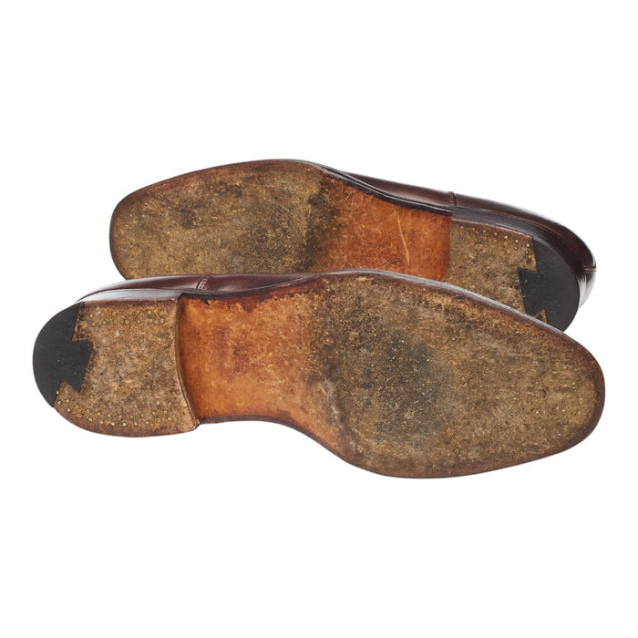 'Bloomsbury' Dark Brown Leather Oxford UK 7 F