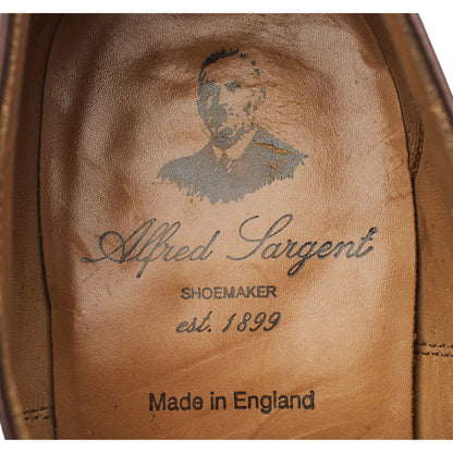 'Bloomsbury' Dark Brown Leather Oxford UK 7 F