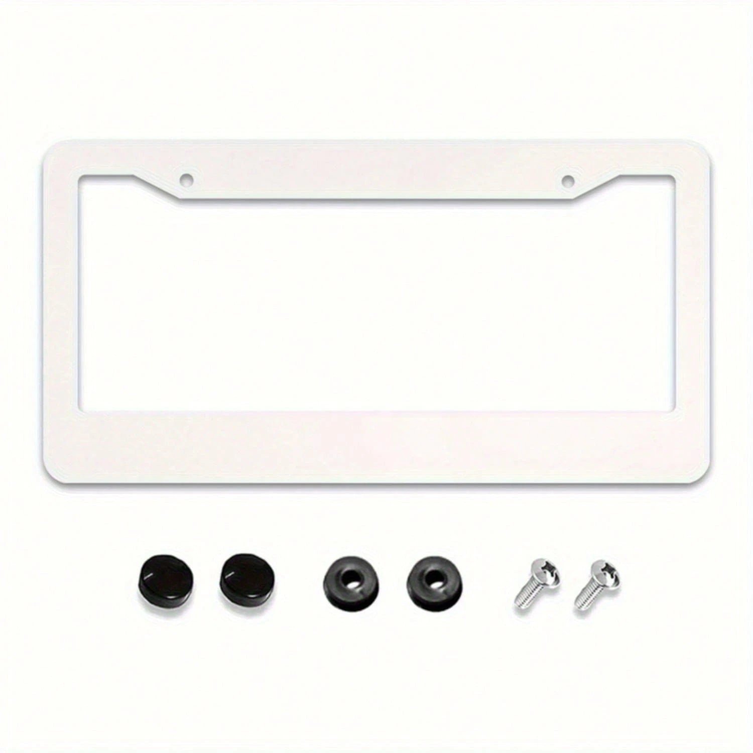 Blue-Purple And Blue-Green Galaxy License Plate Frame, Unisex, Cute And Fun Metal License Plate Tag Car Accessory, Suitable For Front And Rear License Plates, With 2 Holes