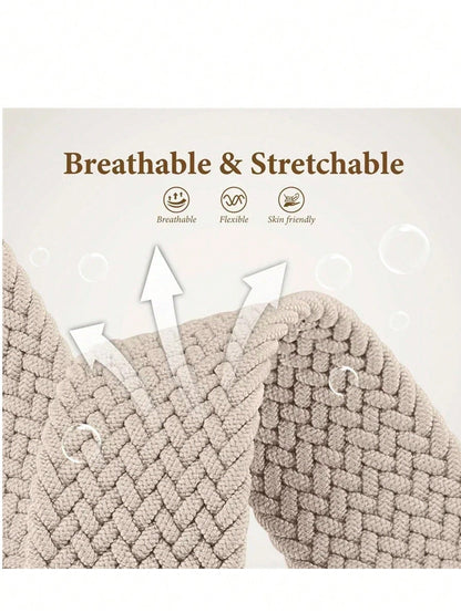 Braided Straps Compatible With Apple Watch Band 46mm 42mm 44mm 45mm 49mm 41 40 Mm Magnetic Bracelet Series 10 9 8 7 6 5 SE Ultra 2