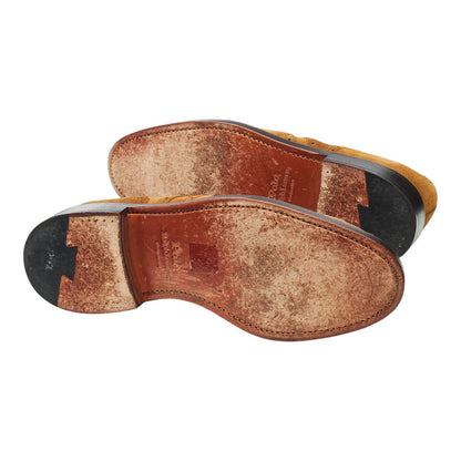 'Brenton' Snuff Brown Suede Derby Brogues UK 7.5 US 8.5 D