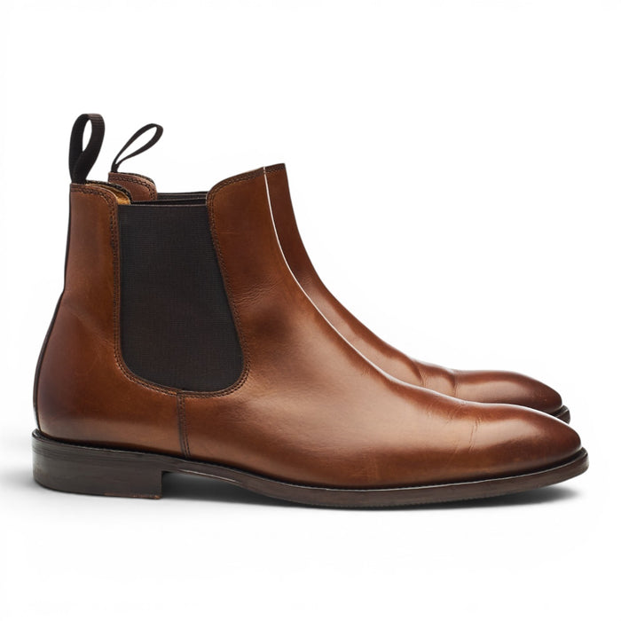 Brown Leather Chelsea Boots UK 6.5