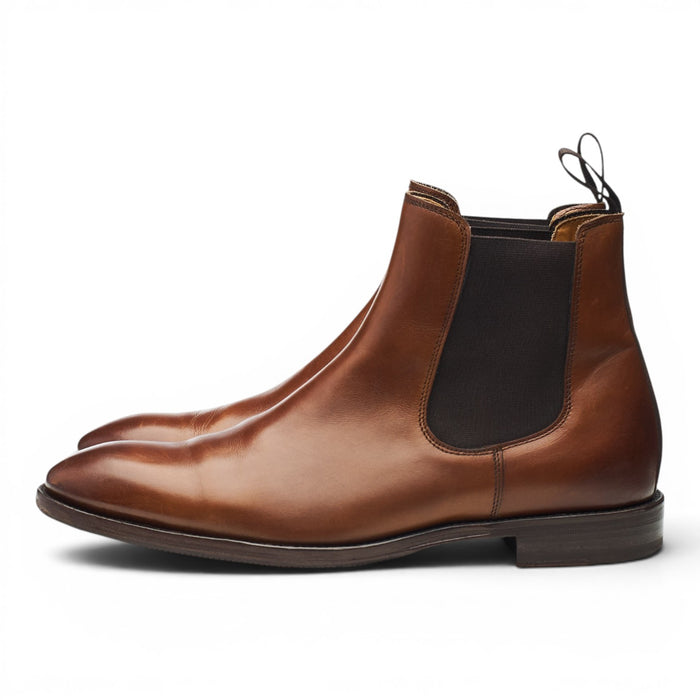 Brown Leather Chelsea Boots UK 6.5