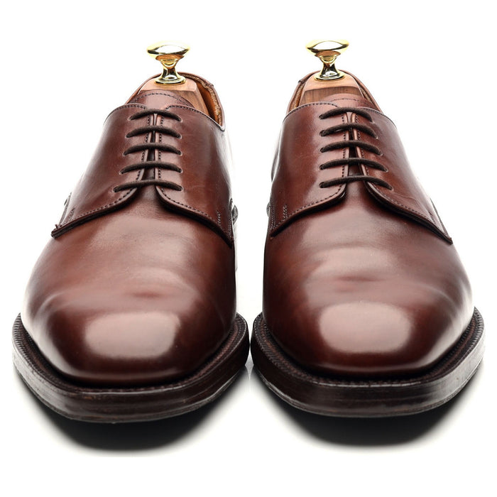 Brown Leather Derby UK 8 F