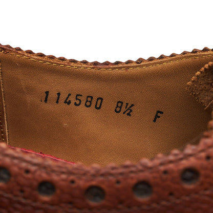 Brown Leather Oxford Brogues UK 8.5 F