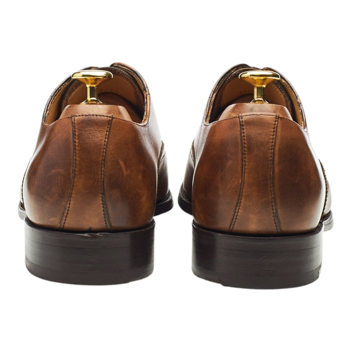 Brown Leather Oxford UK 8 G