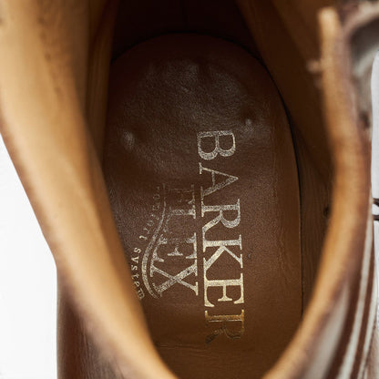 Brown Leather Zip-up Jodhpur Boots UK 10.5 G