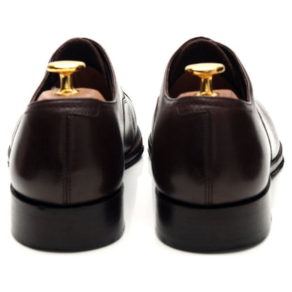 'C10' Dark Brown Leather Oxford UK 6