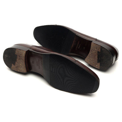 'C10' Dark Brown Leather Oxford UK 6
