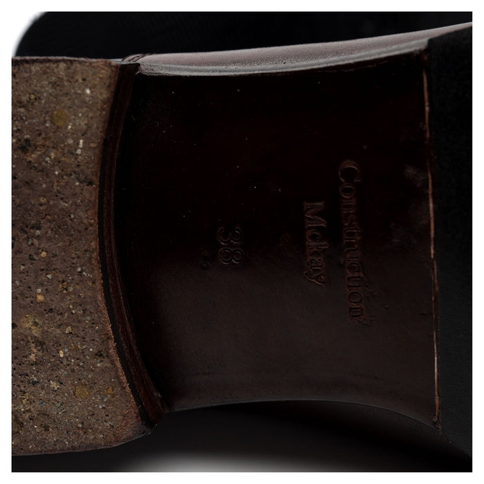 'C10' Dark Brown Leather Oxford UK 6