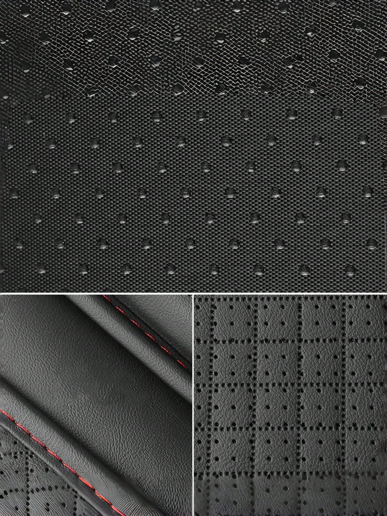 Car Armrest Box Universal PU Leather Armrest Cushion With Pocket Elbow Support Armrest Storage Car Armrest Pad Anti Scratch Protective Pads