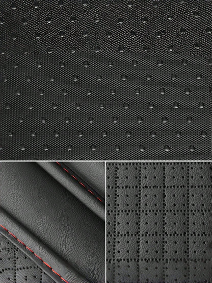 Car Armrest Box Universal PU Leather Armrest Cushion With Pocket Elbow Support Armrest Storage Car Armrest Pad Anti Scratch Protective Pads