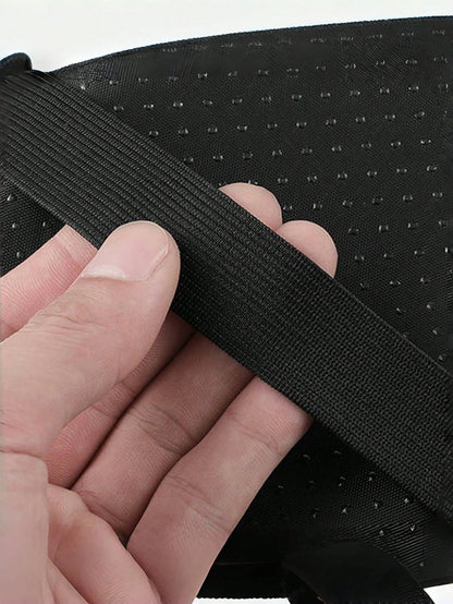 Car Armrest Box Universal PU Leather Armrest Cushion With Pocket Elbow Support Armrest Storage Car Armrest Pad Anti Scratch Protective Pads