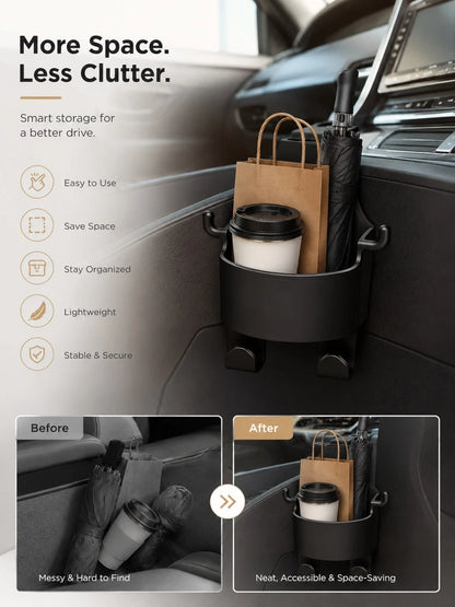 Car Seat Back Multi-Function Hook, Built-In Cup Holder, Phone Holder, Essential Car Accessories