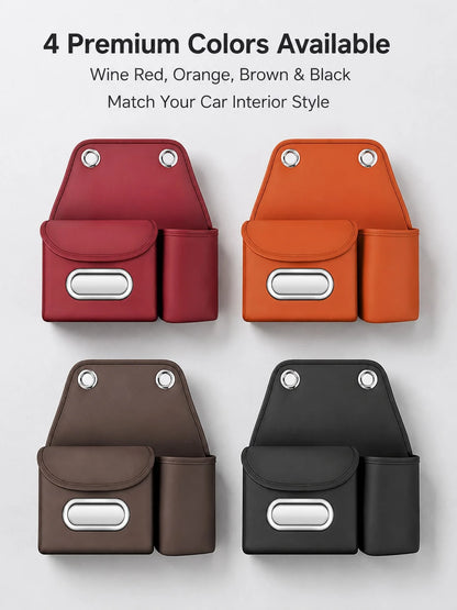 Car Seat Back Multi-Function Storage Bag, Tissue Box, Car Storage Bag, Hanging Bag, Car Seat Back Organizer
