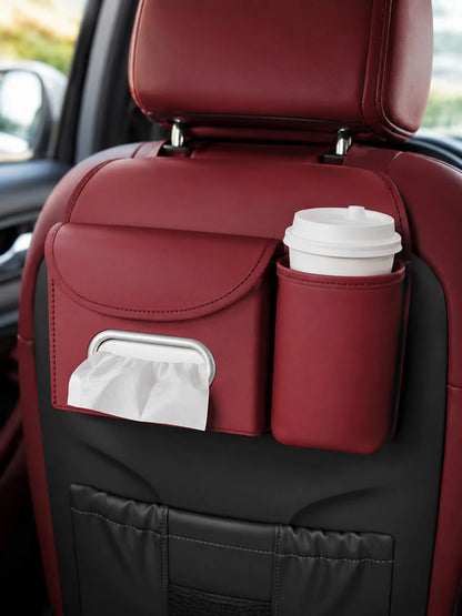 Car Seat Back Multi-Function Storage Bag, Tissue Box, Car Storage Bag, Hanging Bag, Car Seat Back Organizer