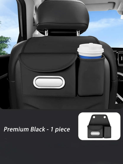 Car Seat Back Multi-Function Storage Bag, Tissue Box, Car Storage Bag, Hanging Bag, Car Seat Back Organizer