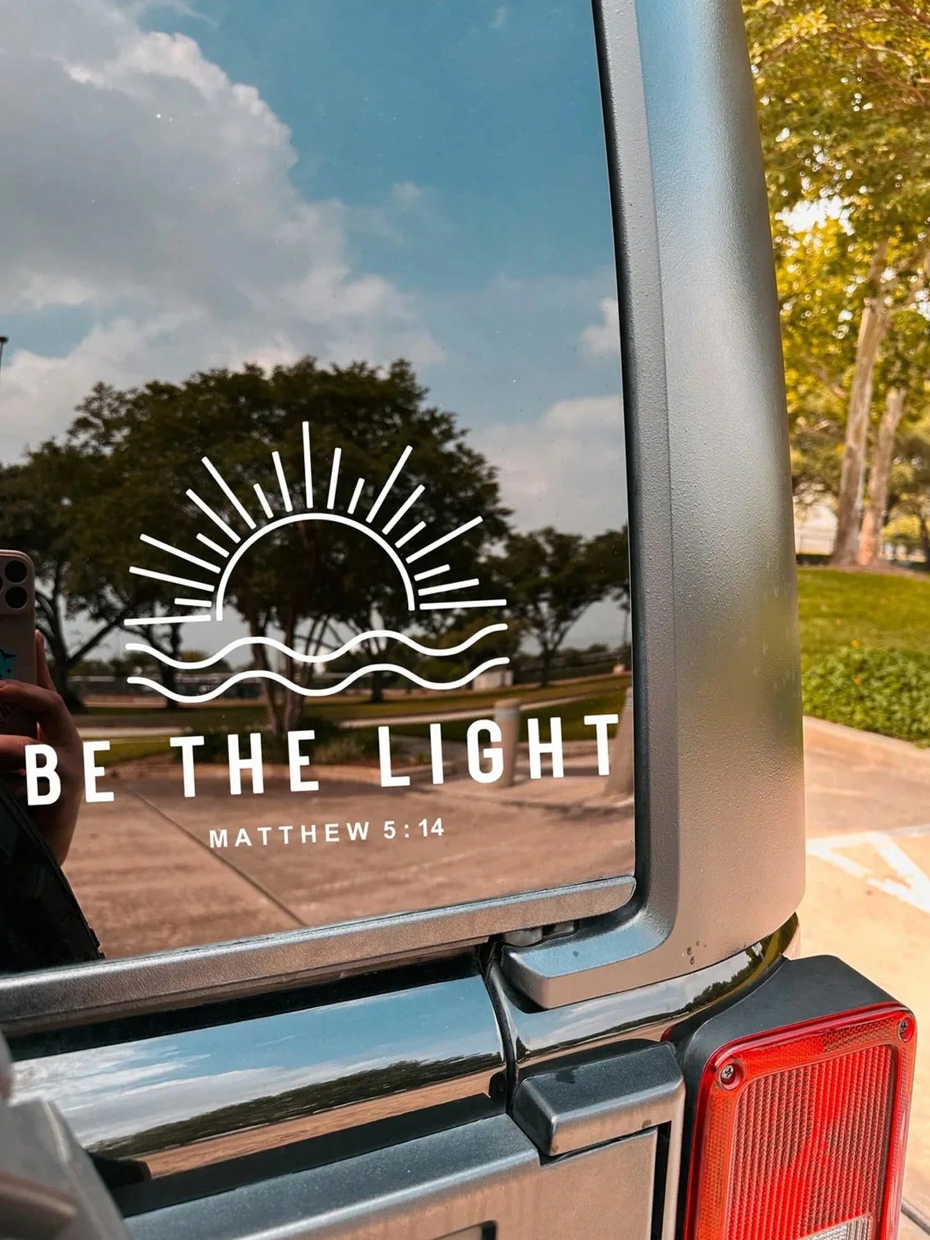 Car Stickers, Becoming Light Matthew 5:14 Stickers, Christian Window Stickers, Waterproof Car Stickers, Vinyl Car Decals, Window Faith Vinyl Stickers, Popular Vinyl Decals, Cute Car Parts, Truck Decal