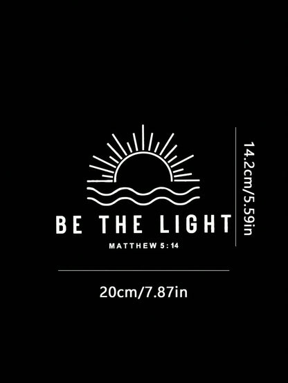 Car Stickers, Becoming Light Matthew 5:14 Stickers, Christian Window Stickers, Waterproof Car Stickers, Vinyl Car Decals, Window Faith Vinyl Stickers, Popular Vinyl Decals, Cute Car Parts, Truck Decal