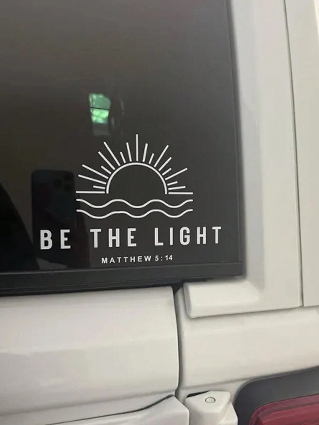 Car Stickers, Becoming Light Matthew 5:14 Stickers, Christian Window Stickers, Waterproof Car Stickers, Vinyl Car Decals, Window Faith Vinyl Stickers, Popular Vinyl Decals, Cute Car Parts, Truck Decal