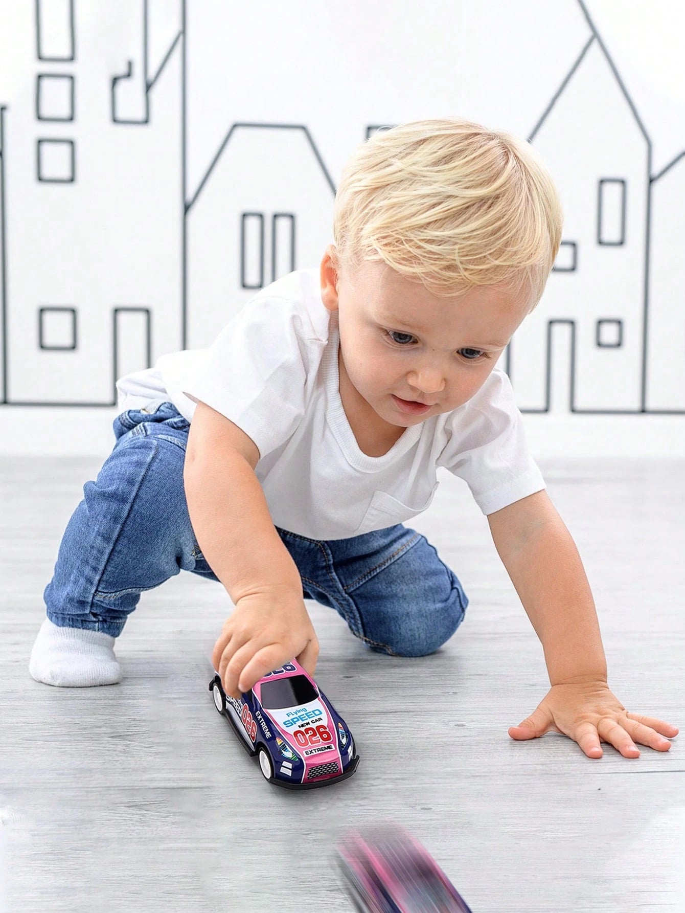 Car Toys For 3 Years Old Above Boys Girls Gifts, Friction Powered Push And Go Pull Back Alloy Race Trucks Cars Toys For Kids Toddlers Preschool Birthday Gifts,24PCS,36PCS,52PCS