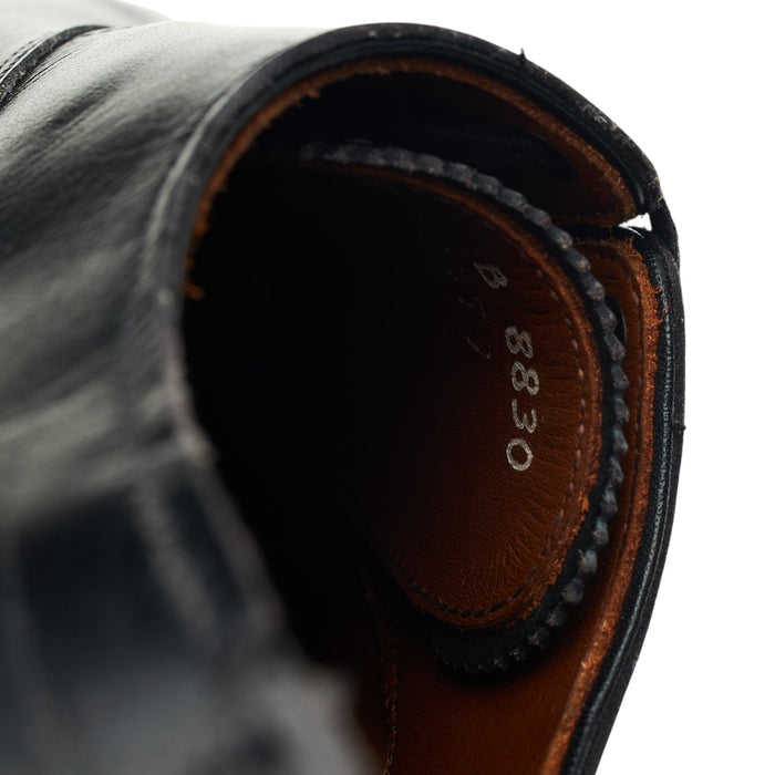 'Carlyle' Black Leather Oxford UK 7.5 US 9 B