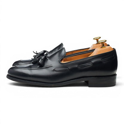 Charles Tyrwhitt 'Berwick' Black Leather Tassel Loafers UK 8 F