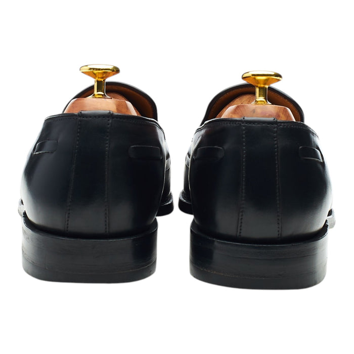Charles Tyrwhitt 'Berwick' Black Leather Tassel Loafers UK 8 F