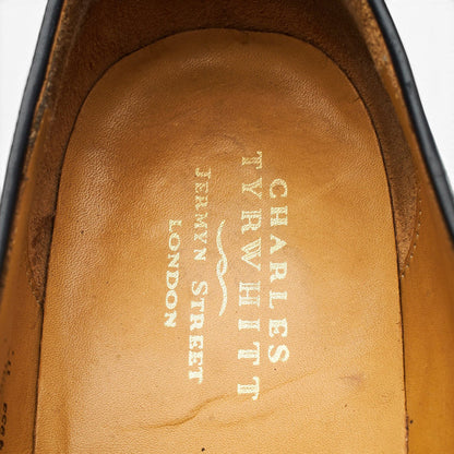 Charles Tyrwhitt 'Berwick' Black Leather Tassel Loafers UK 8 F