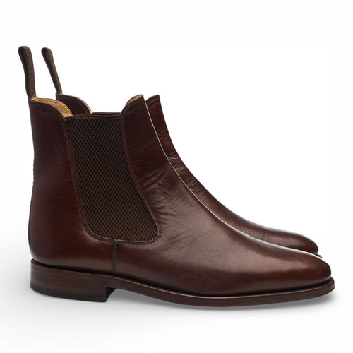Charles Tyrwhitt Brown Leather Chelsea Boots UK 7.5