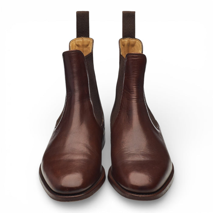 Charles Tyrwhitt Brown Leather Chelsea Boots UK 7.5